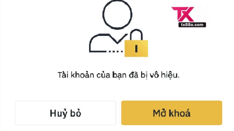 Tài Khoản TX88 Bị Khóa